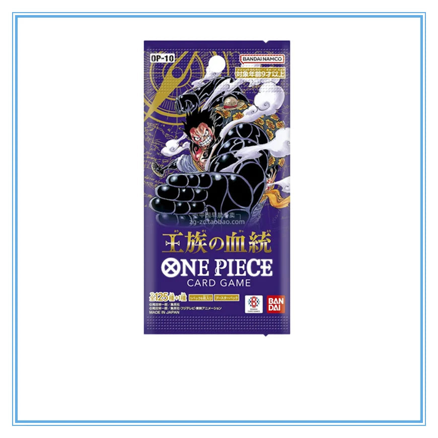 Newest Bandai Original Anime Booster Box One Piece OP09 OP10 OP11 EB02 Awakening of The New Era Tcg Collection Card Toy Gift
