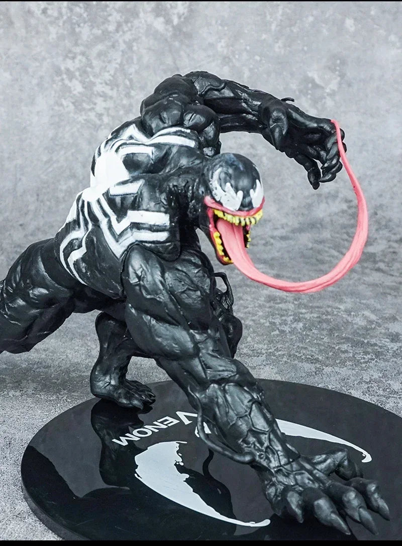 New Venom Batman Hand-made Statue Movie Villain Around The Office Model Animation Ornaments Marvel Comics Hobby Collectibles