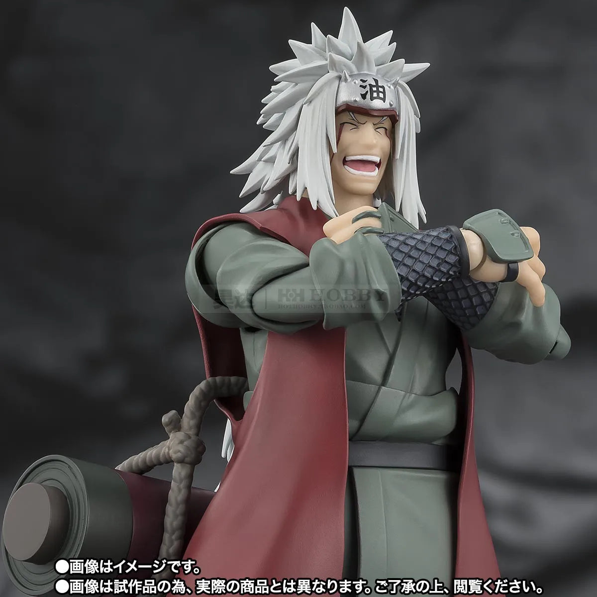 BANDAI SHF Jiraiya Konoha Hero Who Is Proficient in Immortal Art Naruto Moving Gift Figure Collection