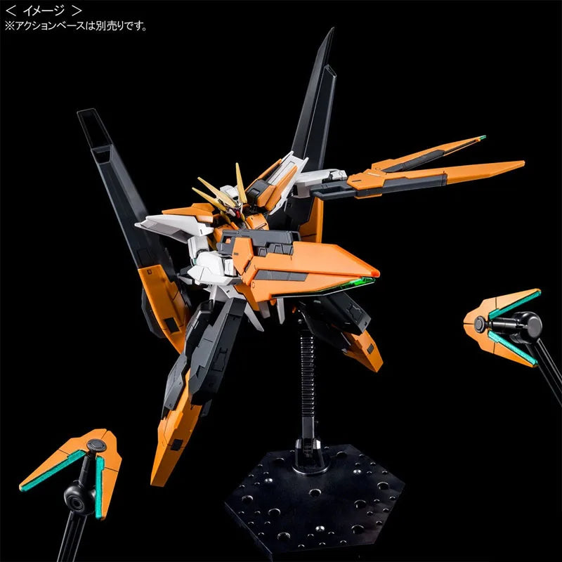 Bandai Original GUNDAM HG GUNDAM HARUTE FINAL BATTLE Ver. 1/144 Anime Action Figure Assembly Model Toys Gifts For Children