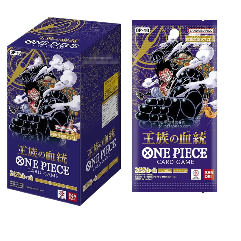 Newest Bandai Original Anime Booster Box One Piece OP09 OP10 OP11 EB02 Awakening of The New Era Tcg Collection Card Toy Gift