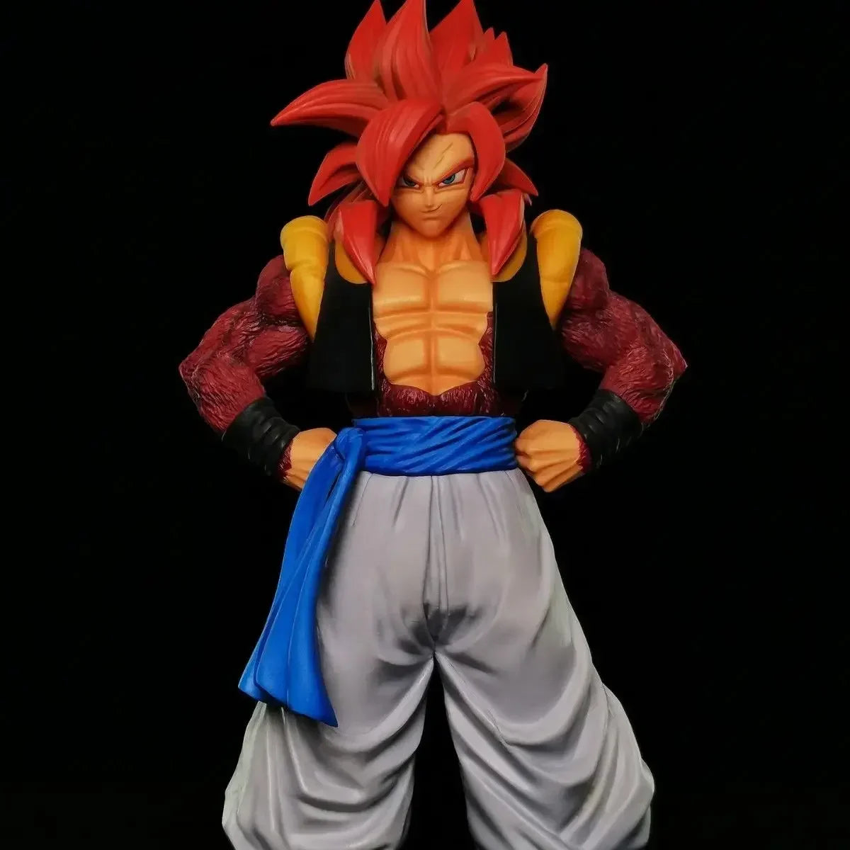 Dragon Ball Super Saiyan 4 Goku Vegeta Gogeta Ssj4 Pvc Statue Action Figures Anime Figure Model Dolls Collection Kids Toys Gifts dragon ball ssj4 figure