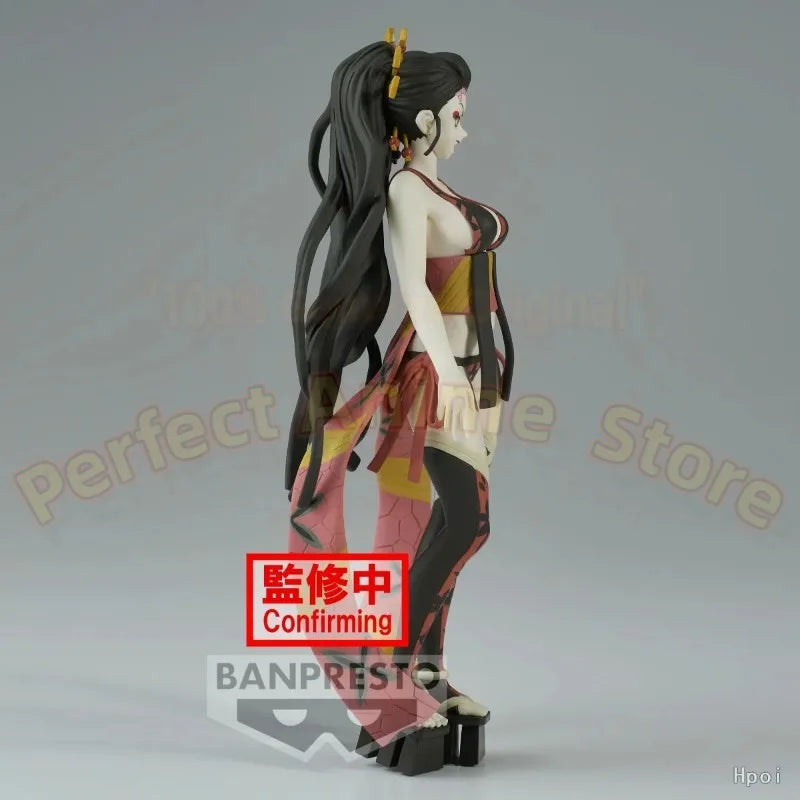 In Stock BANDAI Original Demon Slayer BANPRESTO Ghost Version Eight Giyuutaro & Daki Anime Model Gift Collection Figure