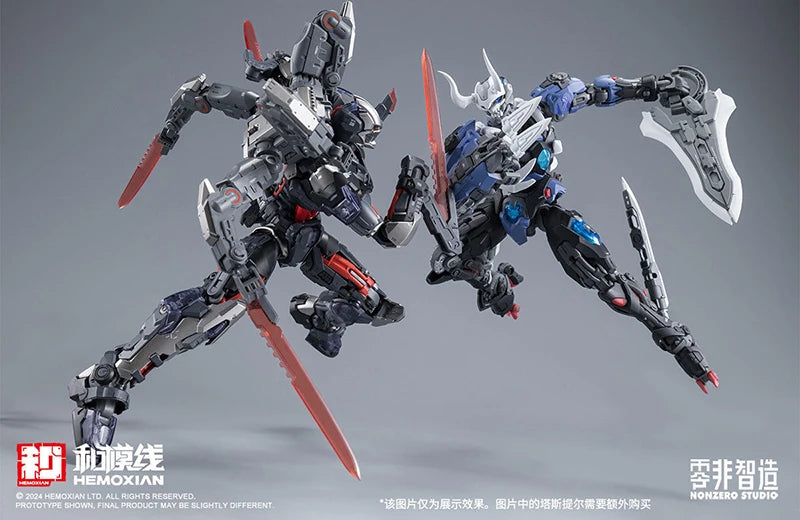 Shadow 1/100 MG NBD-009 Movable Figure with LED Assembled Model Mecha Toy