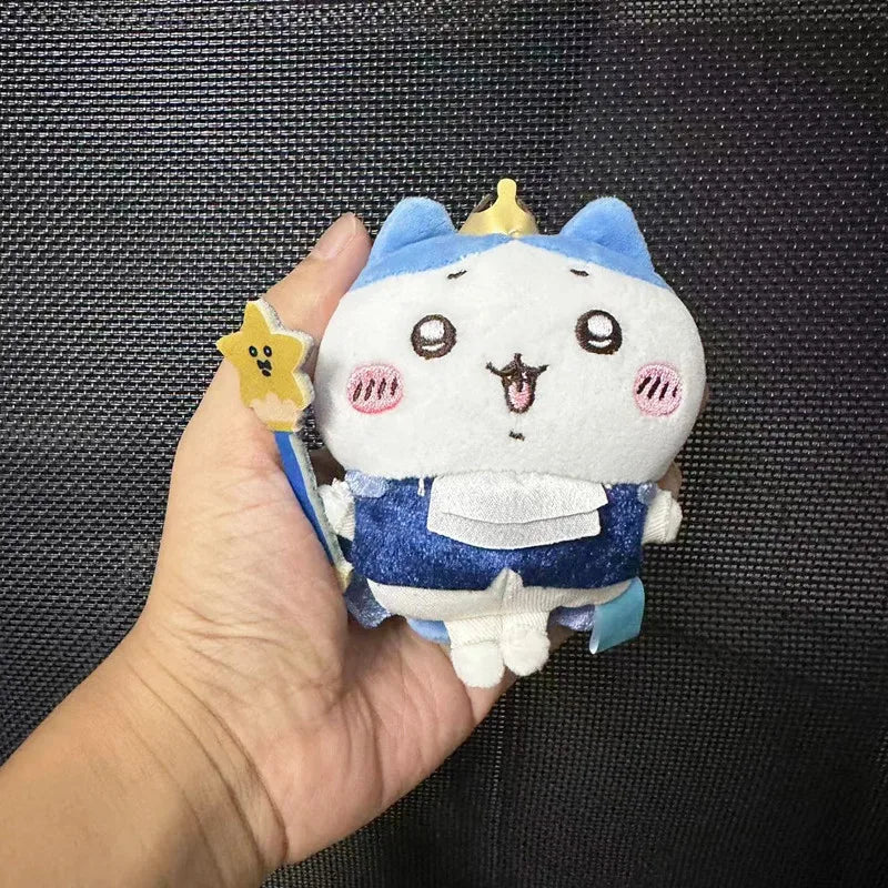 Cartoon Anime Chiikawa Plush Keychain Kawaii Cute Usagi Hachiware Cartoon Doll Pendant Accessories Bag Accessories Girls Gift