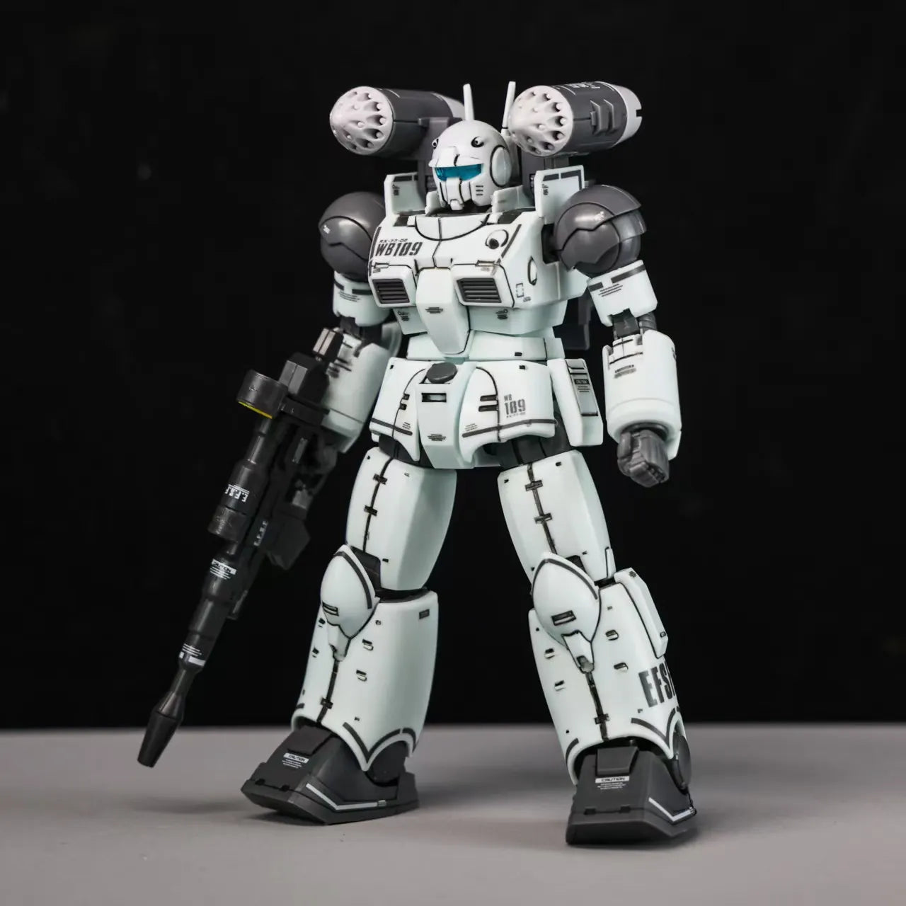 NEW HG 1/144 GAOKE RX-77-02 GTO Guncannon White Color Assembly Model Kit Action Figures Plastic Model Kits Toy Custom Gift