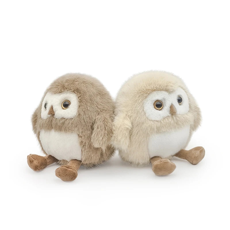 Anime Jellycat Owl Plush Toys Tyto Alba Kawaii Stuffed Doll Soft Bird Room Decor Owl Plushies Ideal Birthday Gift for Kids