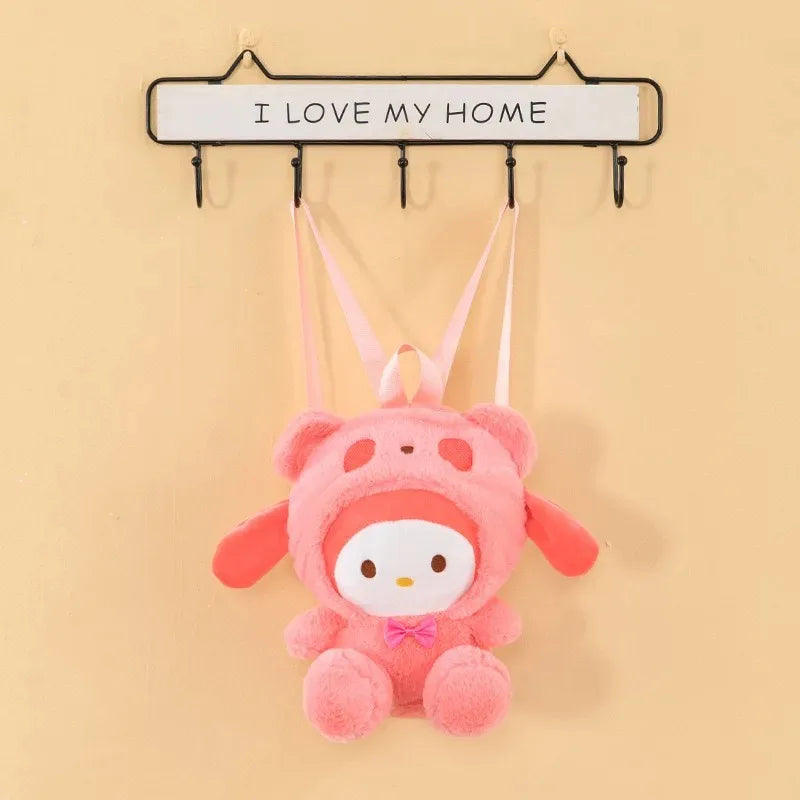 Sanrio 25Cm Anime Sanriod Toys Kawaii Kuromi Mymelody Cinnamorol Plush Soft Stuffed Animals Doll Plushie Pillow Xmas Gift Decor