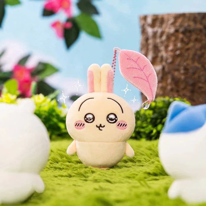 Rabbit Usagis Cheering Series Plush Doll Pendant Self-deprecating Bear Popular Cartoon Toy Keychain Bag Ornament Birthday Gift