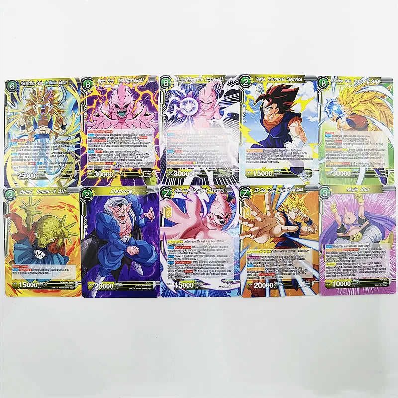 English 300Pcs Dragon Ball Super Booster Cards Perfect Combination Trading Card Game With Box Battle Collection Toys For Kids