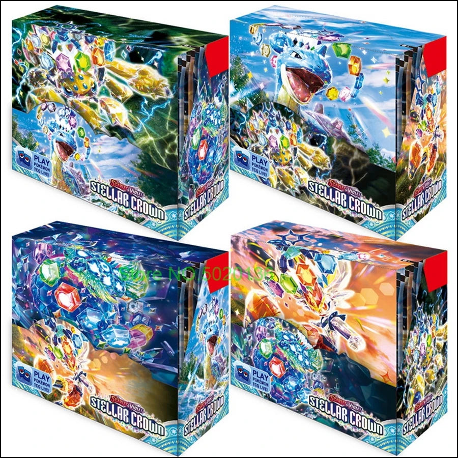 Surging Sparks Pokemon Stellar Crown Obsidian Flames Paradox Rift Lost Origin Trading Card Game Evolutions Booster Collecting