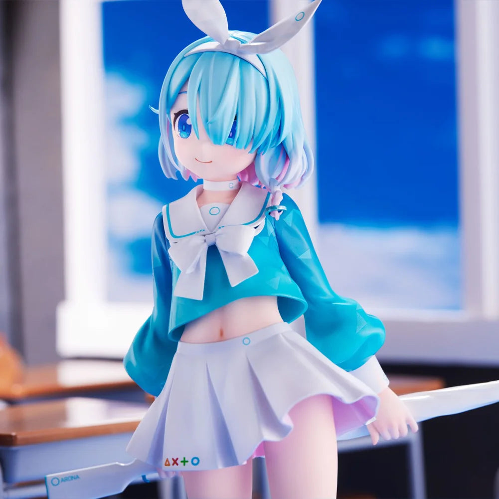 Anime Arona Figure Arona JK Uniform Standing pose Action Figure Adult cute loli Model Desktop Ornaments Collection toys Gifts