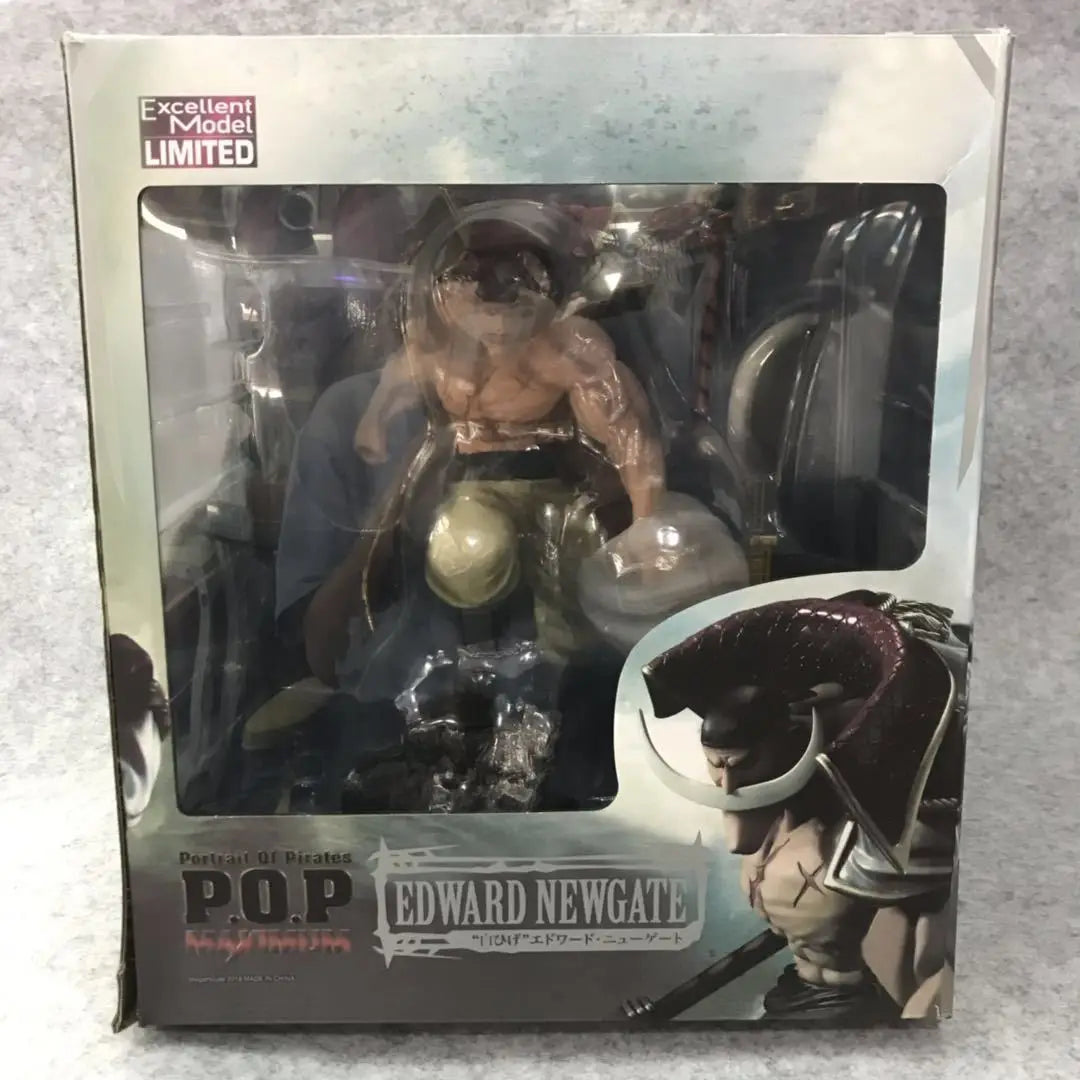 Anime One Piece Portrait Of Pirates Whitebeard Pirates Edward Newgate Battle Ver. PVC Action Figure Collectible Model Toys Doll