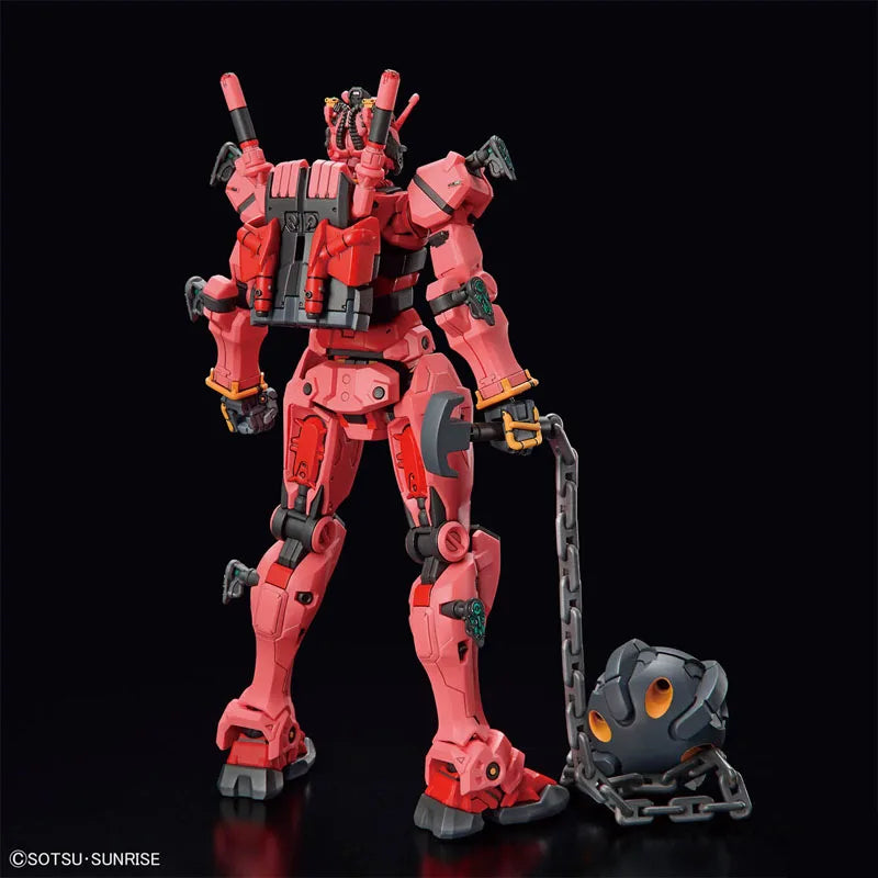 Bandai Original GUNDAM HG MSGG RED GUNDAM GQuuuuuuX POLICE ZAKU 1/144 Anime Action Figure Assembly Model Toys Gifts For Children