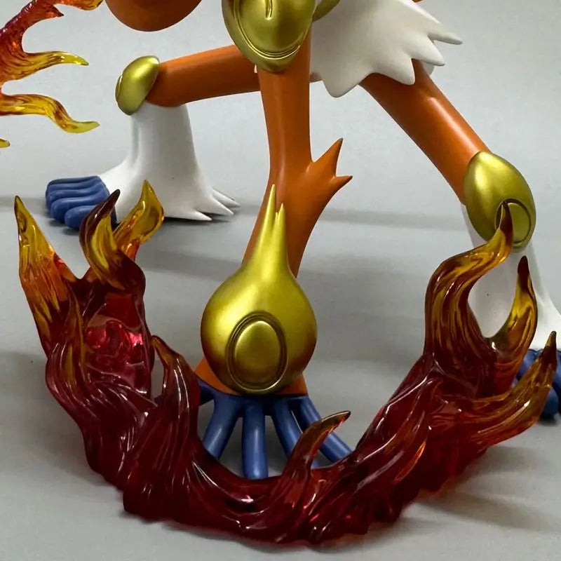 new Pokemon Infernape Gk Stereoscopic Atlas Action Figure Collectible pvc Model Toys Cartoon Decor Figurine kids Birthday Gift