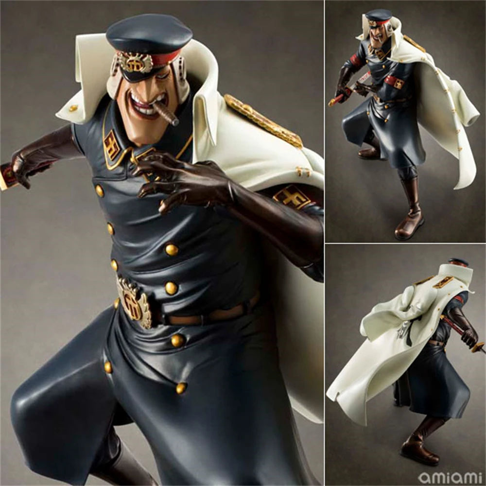 Anime Portrait.Of.Pirates ONE PIECE Blackbeard Pirates NEO-DX Shiliew of the Rain 1/8 PVC Action Figure Statue Model Toys Doll