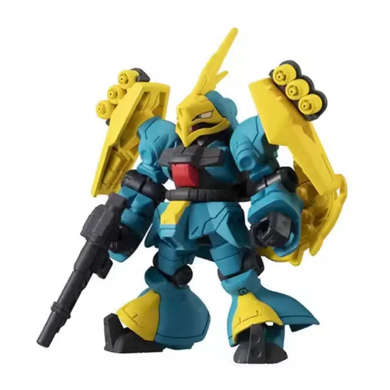 Bandai Gundam MSE17 Gashapon Toys Virtue Gundam Red Lory Anime Figure Assembly Model Decoration Children's Gifts