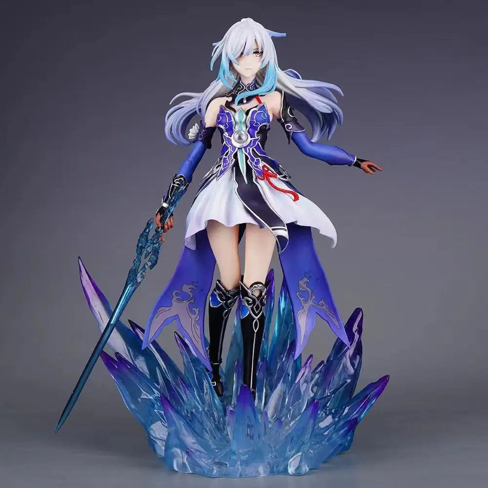 35cm POTEPOTTE Honkai: Star Rail JingLiu 1/7 Apex Girls Toys Chinese Anime PVC Action Figure Toy Game Collectible Model Doll