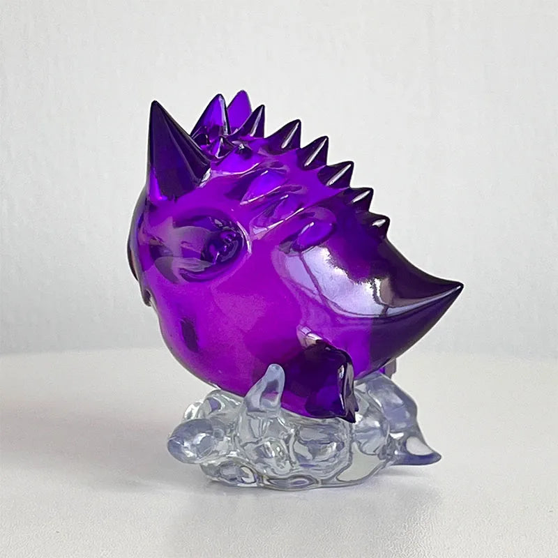 Anime Pokemon Gengar Snorlax Action Figure Q Version Model Kawaii Doll Ornament Cartoon Collection Children Birthday Toys Gift
