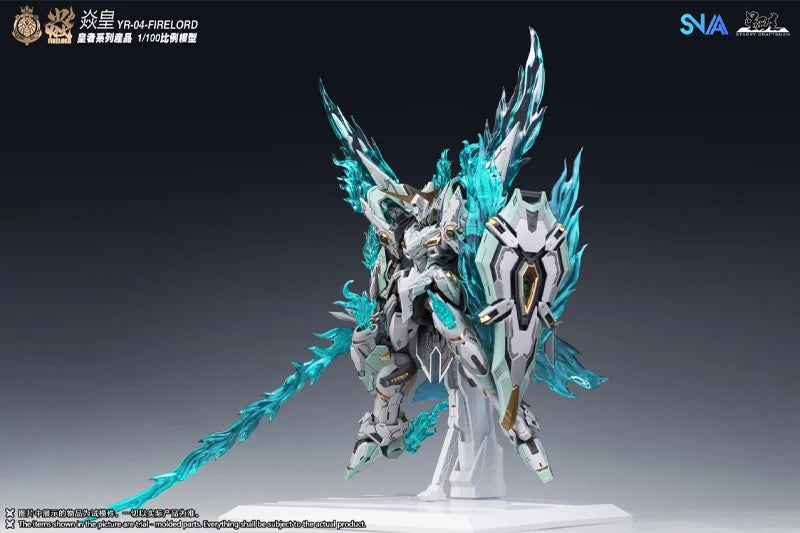 SNAA MG 1/100 Firelord YR-04 Particle Awakening Assembly Model Kit Action Figures Plastic Model Toy Customized