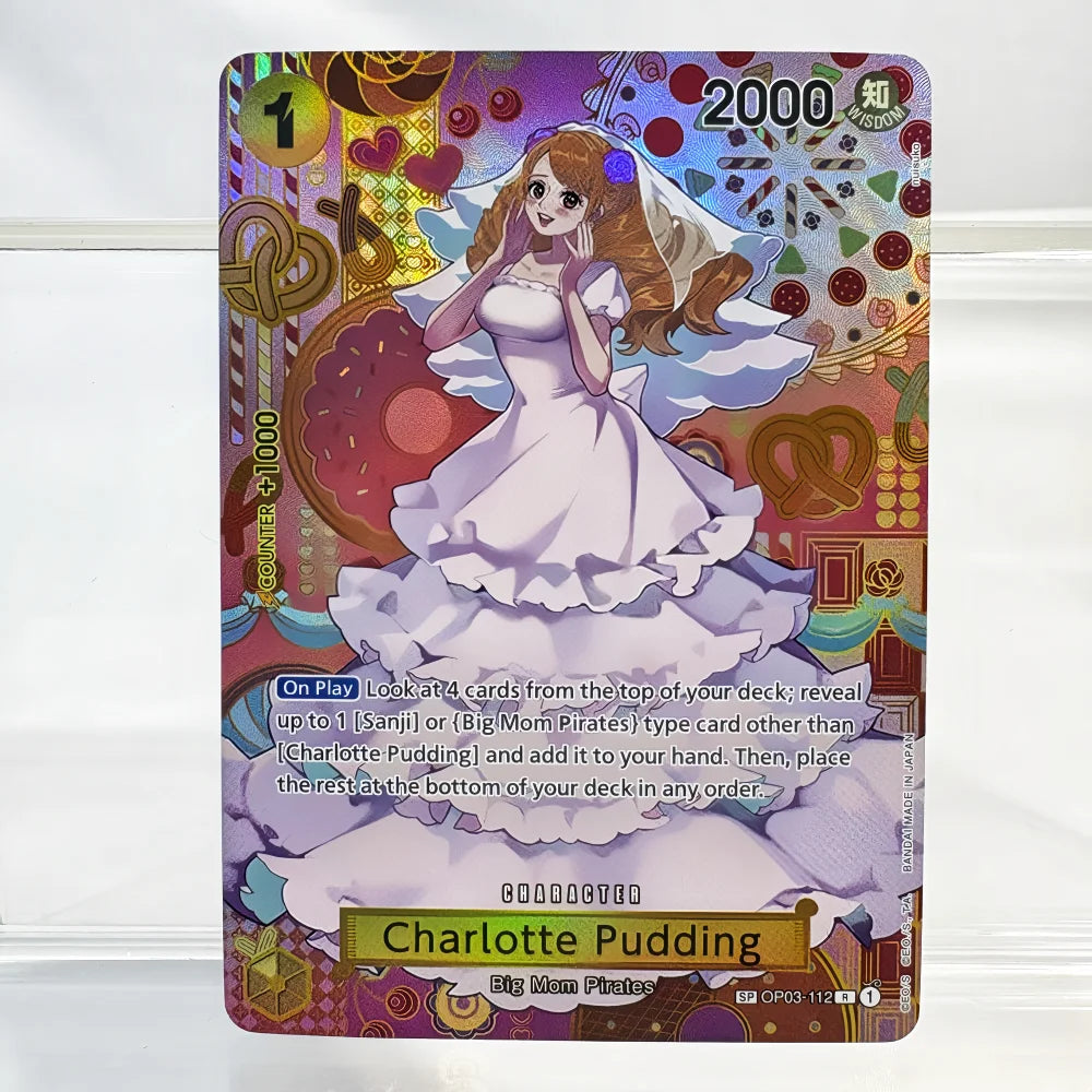Anime One Piece OPCG Card English Version Shanks/Monkey.D. Luffy/Portgas.D. Ace Game Anime Collection Proxy Cards
