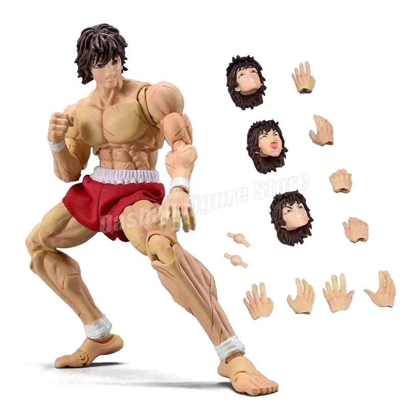 17cm Ko St Storm Toys Baki Hanma Action Figure Fighting Anime BAKl Kibk Son Of Ogre Figurine Collectible Model Dolls Toy Gifts