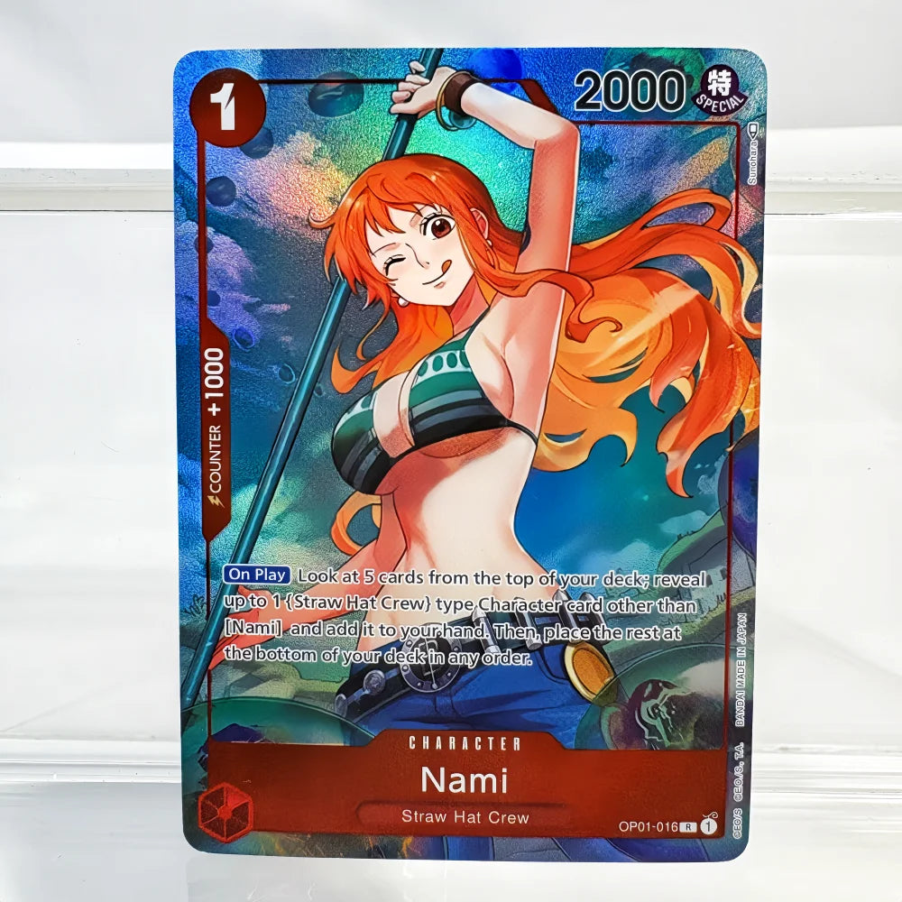 Anime One Piece OPCG Card English Version Shanks/Monkey.D. Luffy/Portgas.D. Ace Game Anime Collection Proxy Cards