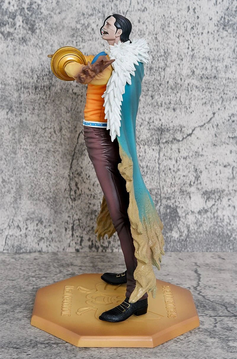 Anime One Piece Sir Crocodile Battle Ver. PVC Action Figure Statue Collectible Model Kids Toys Doll Gifts 29CM