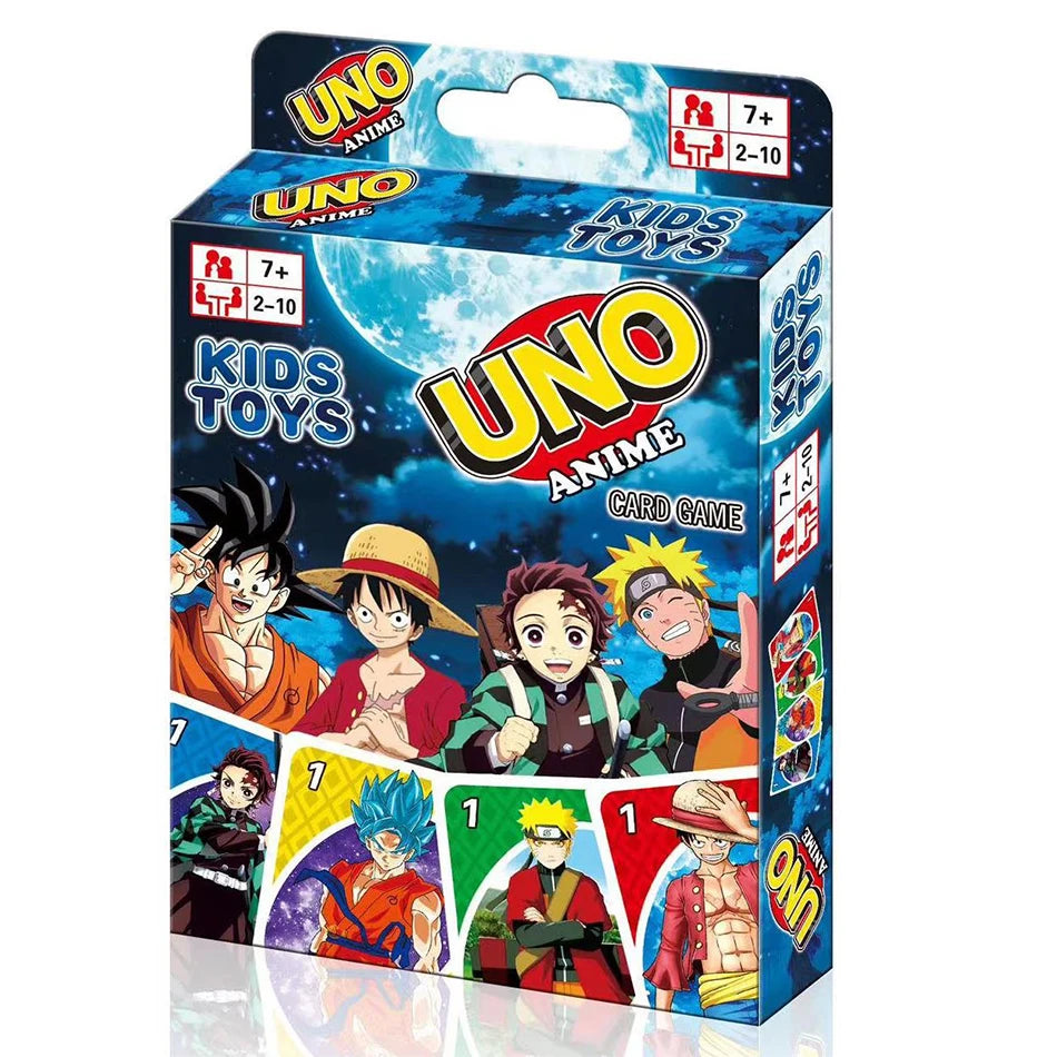 2025UNO FLIP! Pokemon Board Game Anime Cartoon Pikachu Figure Pattern Family Funny Entertainment uno Cards Games Christmas Gifts