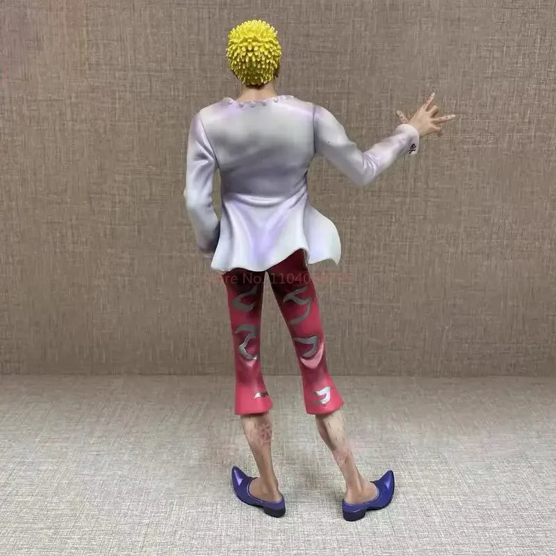 29cm One Piece Anime Figure Donquixote Doflamingo Action Figure Pvc Model Statue Doll Collection Decoration Ornaments Toys Gift