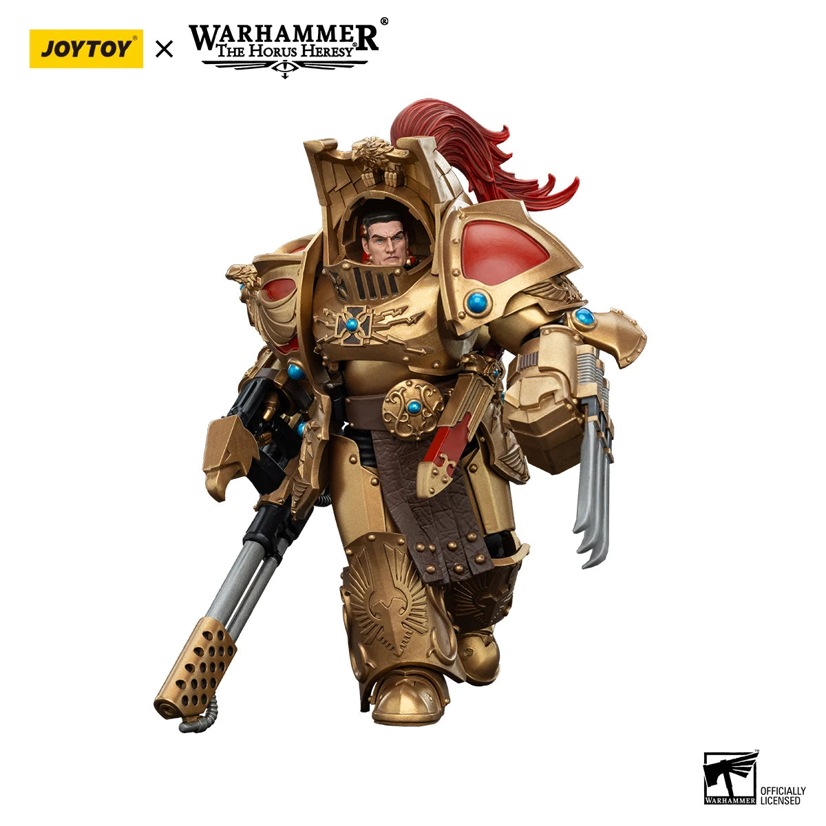 JOYTOY Warhammer 30k 1/18 Action Figures Legio Custodes Aquilon Terminator Squad Toy Collection Figure