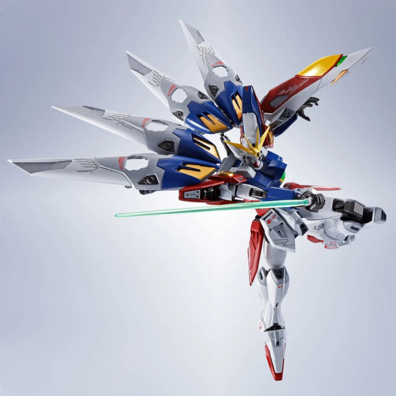 Bandai METAL ROBOT Wing Gundam Zero Action Figure XXXG-00W0 MR  Wing Mobile Suit Gundam Model Kit Assembly Toys for Boys