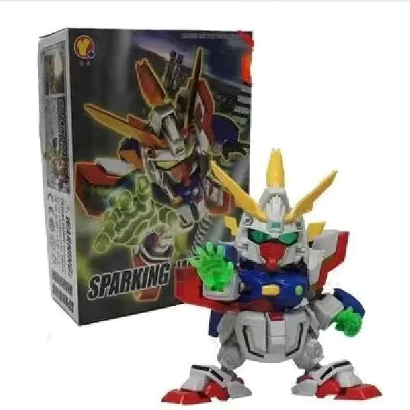 SD GUNDAM Animation Game Peripheral Toys SD UNICORN BANSHEE WING Assembly Toy Anime Figures Action Movable Model Collection