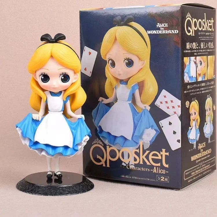 16cm Disney Alice in Wonderland Action Figure Anime Decoration PVC Collection Figurine Toy Model for kid girl gift
