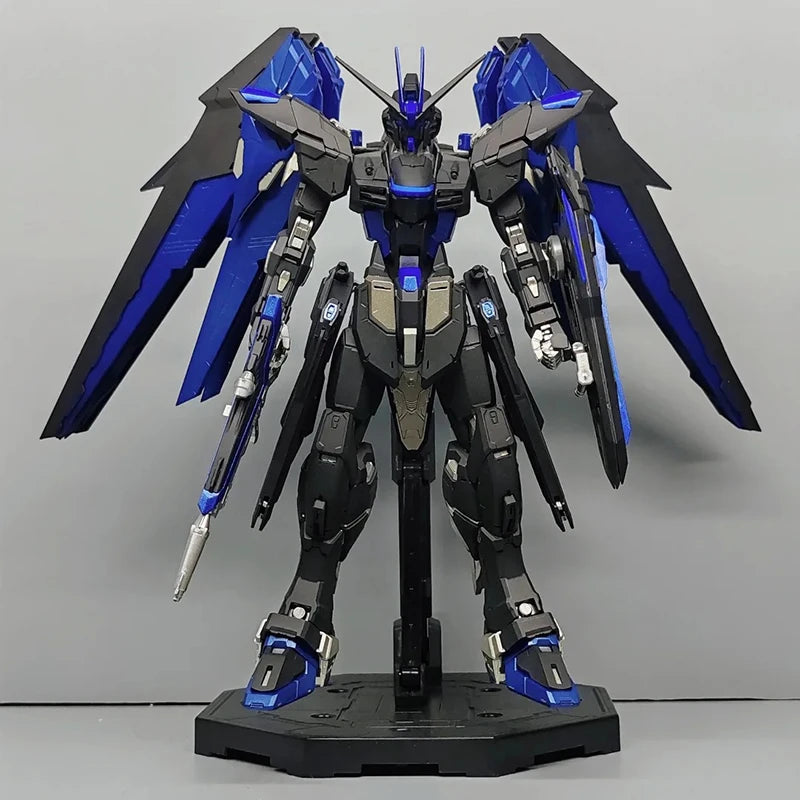 Bandai Gunpla BD15-02S Blue Black Z-Type Gundam Model Kit with Wing Equipment for Speed Hunters Collectible Action Figures