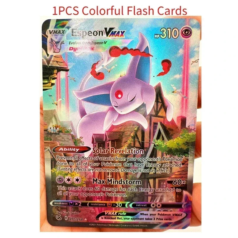 PTCG Pokemon Vmax Charizard Rayquaza Umbreon Toys Hobbies Hobby Collectibles Game Collection Anime Cards