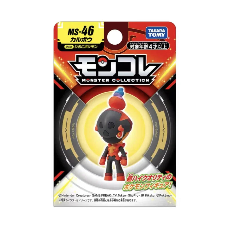 TOMY  Pokemon Figures Skeledirge Meowscarada Quaquaval Charcadet Pokémon Scarlet Violet Paldea Region Collection Gift