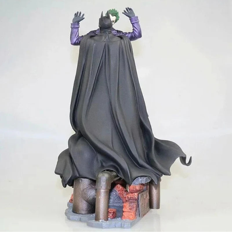 Batman VS Joker Action Figure Arkham Comic Anime Bruce Wayne Joker Figure With Base Big Statue Collection Model Halloween Gifts