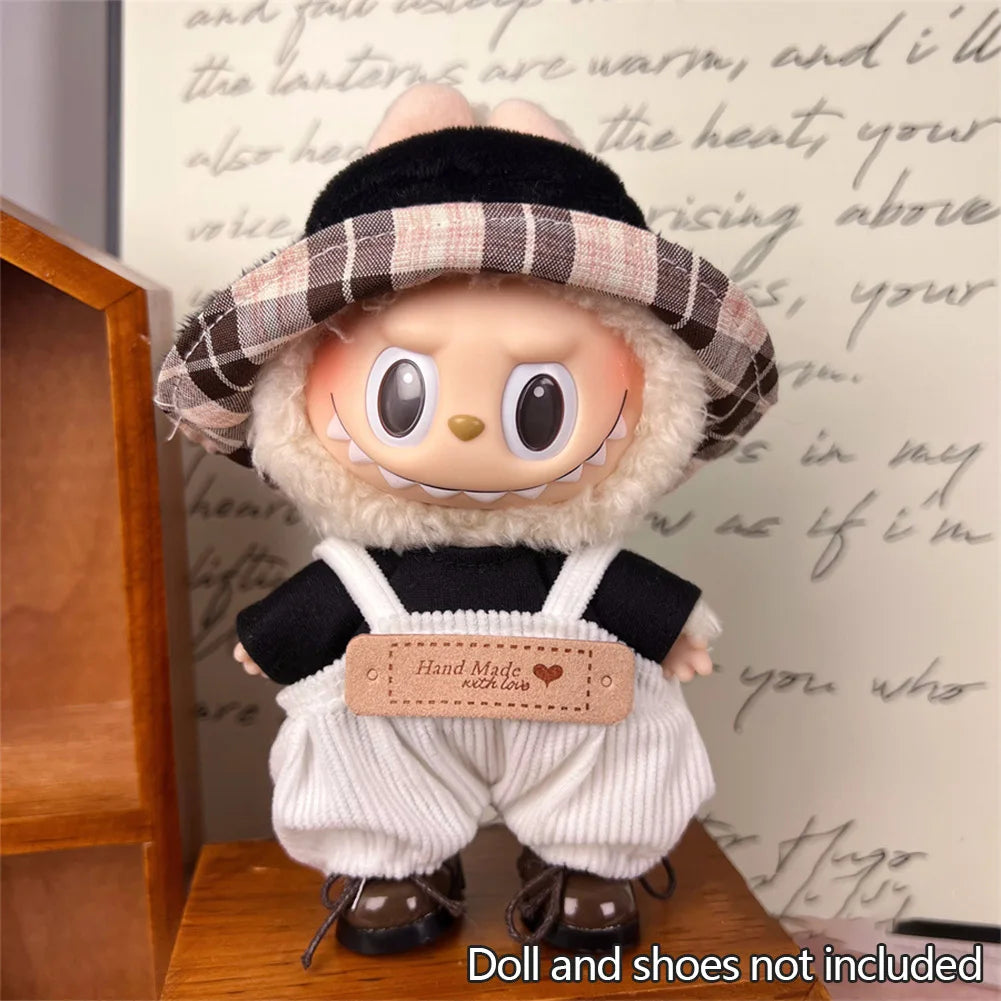 For 17cm Labubu Set High-Quality Clothes Set Multiple Styles Doll Accessories Labubu Clothes