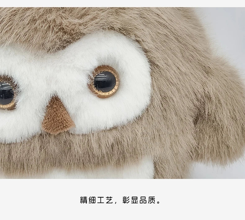 Anime Jellycat Owl Plush Toys Tyto Alba Kawaii Stuffed Doll Soft Bird Room Decor Owl Plushies Ideal Birthday Gift for Kids