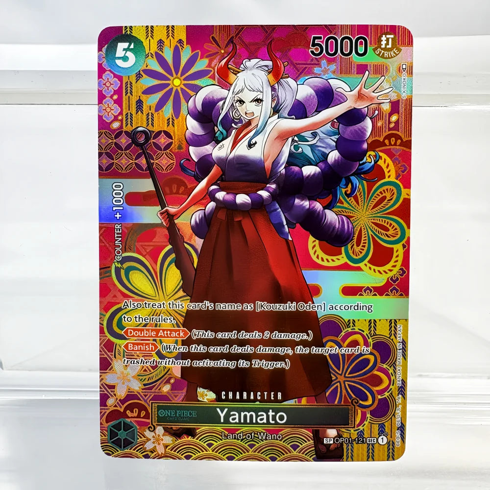 Anime One Piece OPCG Card English Version Shanks/Monkey.D. Luffy/Portgas.D. Ace Game Anime Collection Proxy Cards