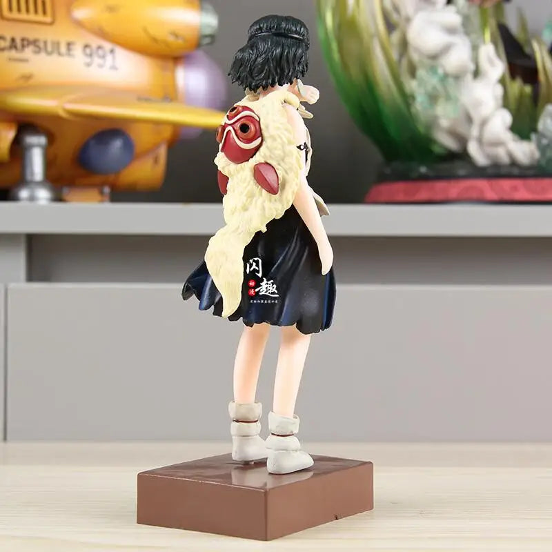 Princess Mononoke Anime Figures Princess Mononoke San anime Action Figure Cute Girl Statue Model Doll Decoration Toy gifts