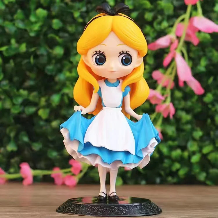 16cm Disney Alice in Wonderland Action Figure Anime Decoration PVC Collection Figurine Toy Model for kid girl gift