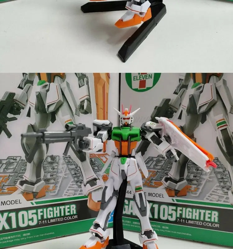 EG Strike GAT-X105 HG 1/144 Assemble The Model Action Figures 711 Color Scheme Decorative Children'S Toys Gift Collectible