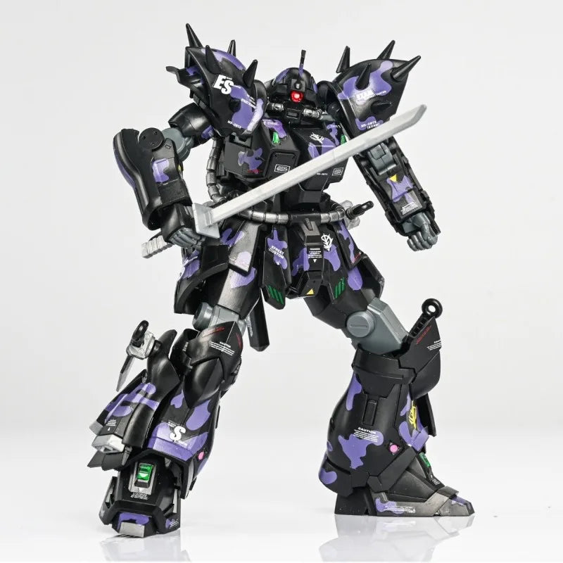 XYS Dark Night Camouflage MS-08TX N 1/144 King of Chopsticks Backpack Water Sticker Figures Assembled Model Toy Collection Gift