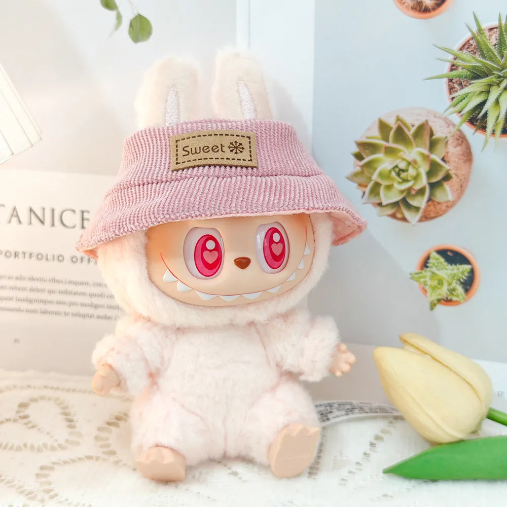 Labbubu Clothes Labubu Doll Accessories Kawaii Jewelry Cute Doll Ornament Christmas Gift Creative Labubu Keyring Kids Toys