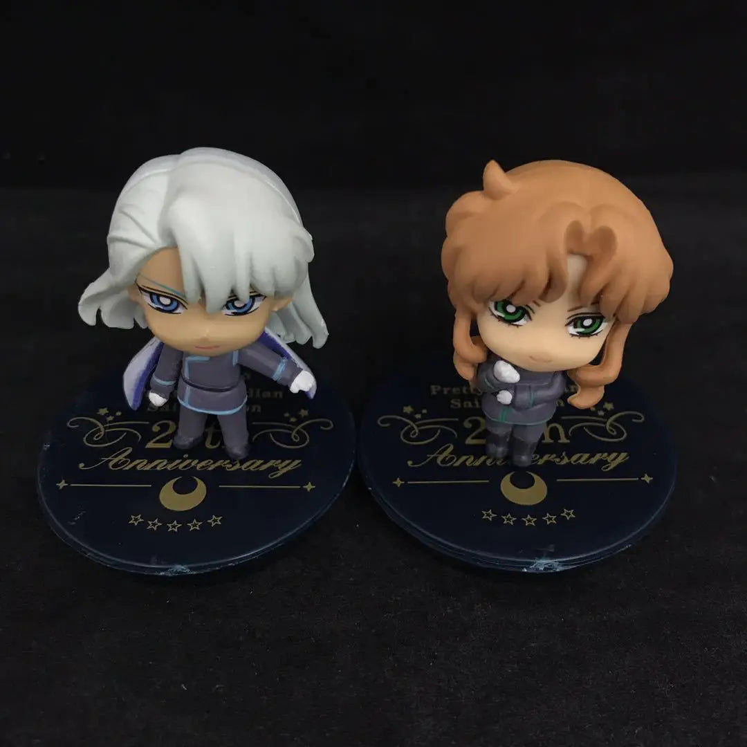 Anime Pretty Guardian Sailor Moon 25th Anniversary Dark Kingdom Ver. PVC Action Figure Collectible Model Kids Toys Doll 7pcs/set