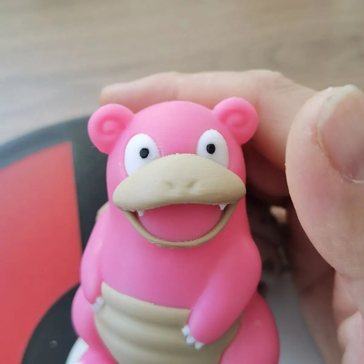 Pokemon Anime Figures Slowbro Slowking Slowpoke Proportion World 1:20 Diy 3d Printing Cute Cartoon Character Desktop Model Gifts