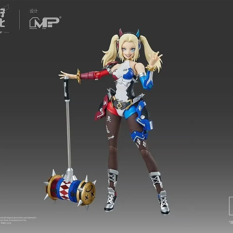 in stock of Soul Lady Little Ugly Girl Harley Quinn DC Little Ugly Girl 1/10 assembled movable model with dual element body