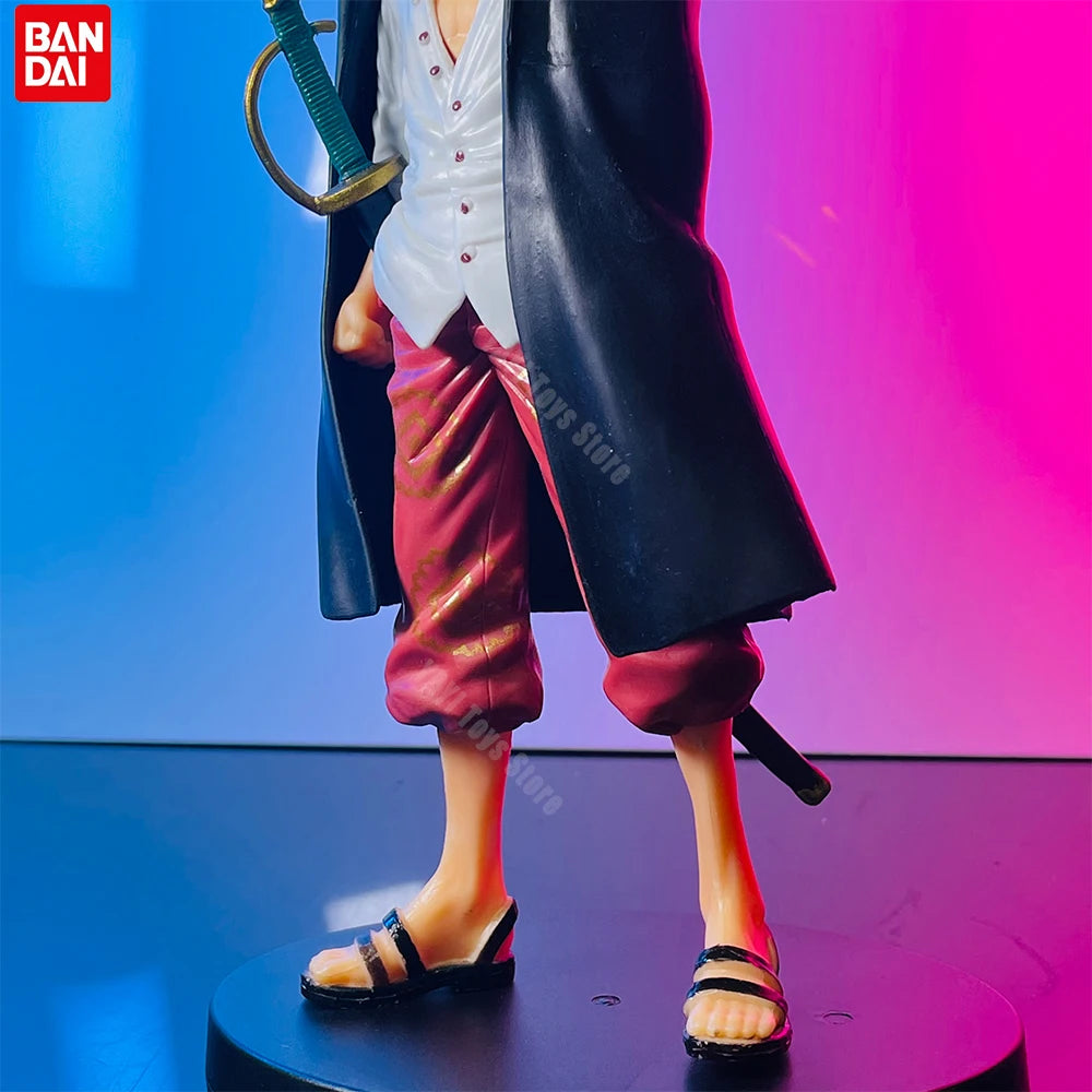 18cm One Piece Anime Figure Red Hair Shanks Action Figures Cartoon Figure Model PVC Doll Collection Decoration Kid Toy Gift